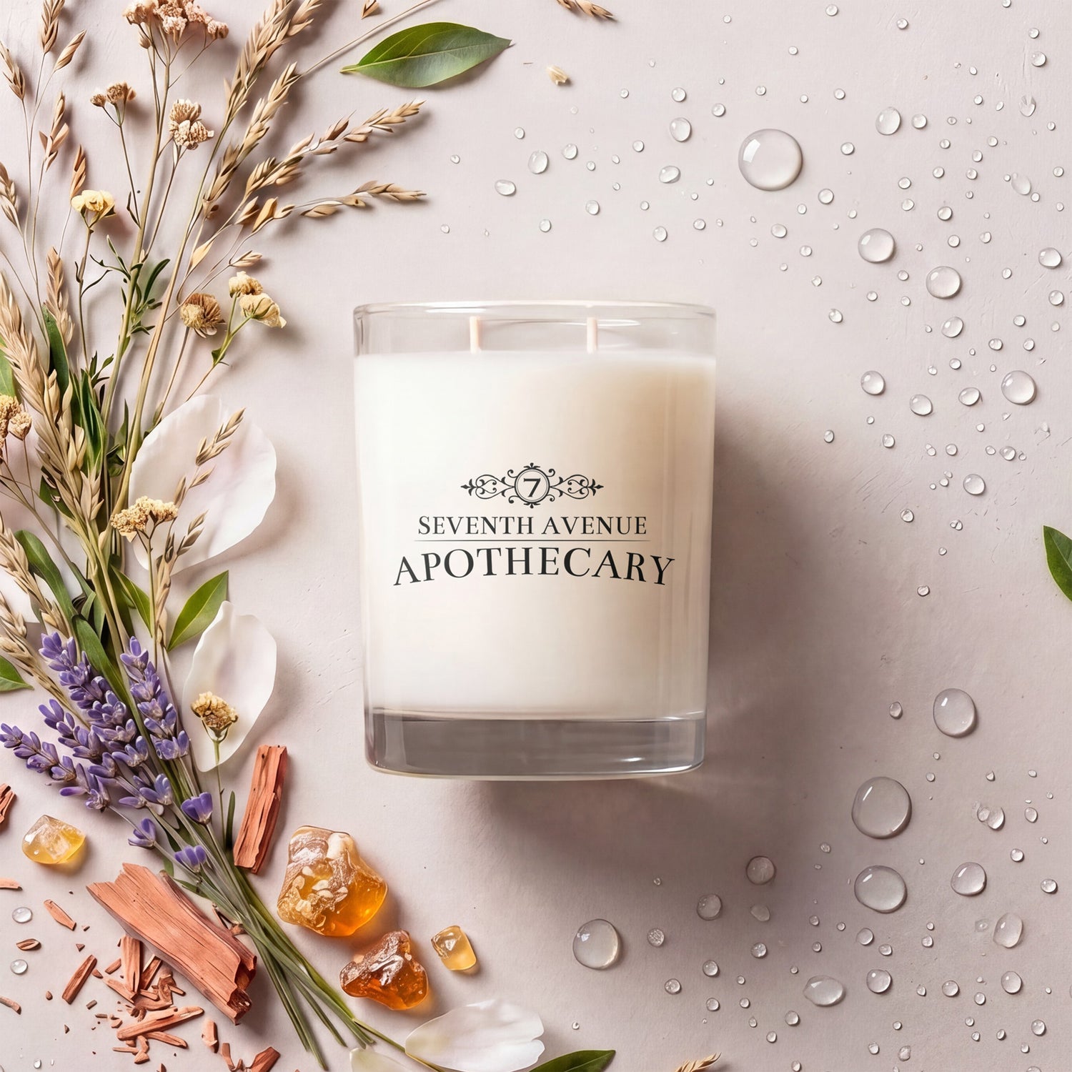 Waterleaf + Meadow - Signature Glass Candle