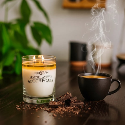 Espresso + Dark Chocolate - Signature Glass Candle