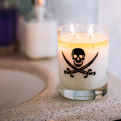 Spiced Rum + Coconut Soy Wax Candle - Signature Glass