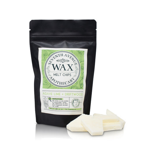 Agave Lime + Driftwood Wax Melt Chips