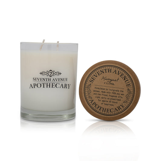Kumquat + Clove Soy Wax Candle - Signature Glass