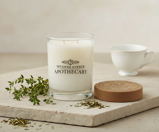 White Tea + Thyme - Signature Glass Candle