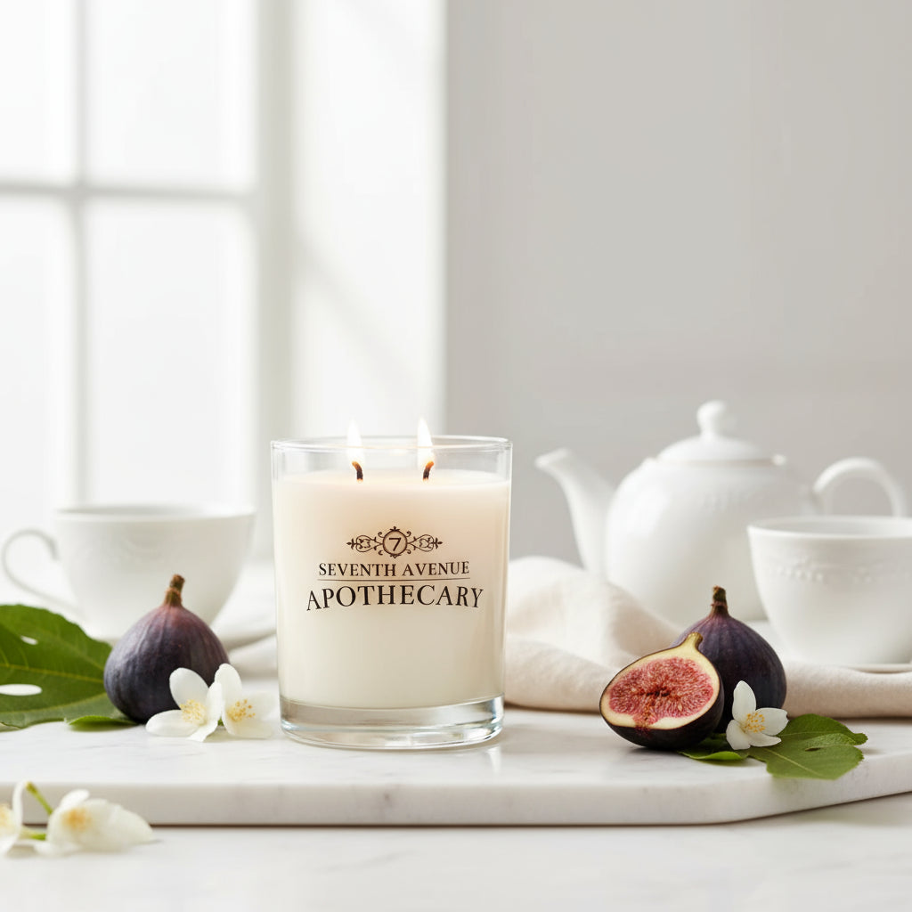 White Tea + Fig - Signature Glass Candle
