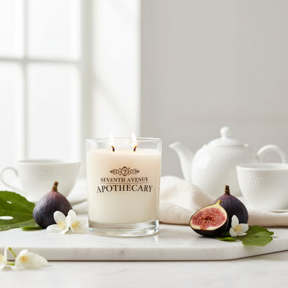 White Tea + Fig - Signature Glass Candle