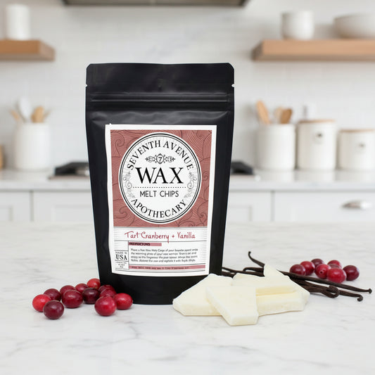 Tart Cranberry + Vanilla - Wax Melt Chips
