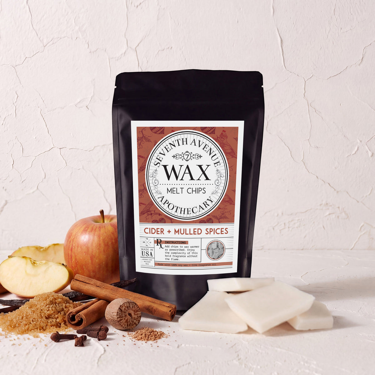 Cider + Mulled Spices - Wax Melt Chips