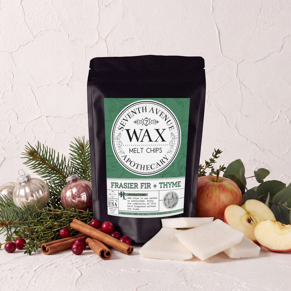 Frasier Fir + Thyme - Wax Melt Chips