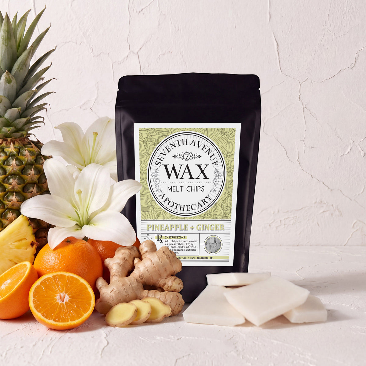 Pineapple + Ginger - Wax Melt Chips