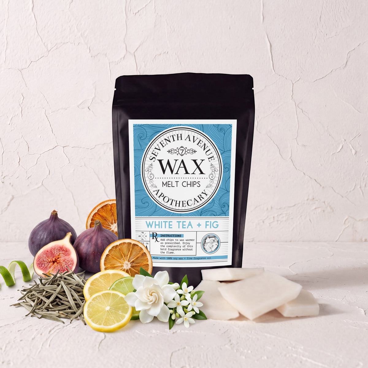 White Tea + Fig - Wax Melt Chips