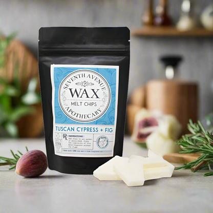 Tuscan Cypress + Fig Wax Melt Chips