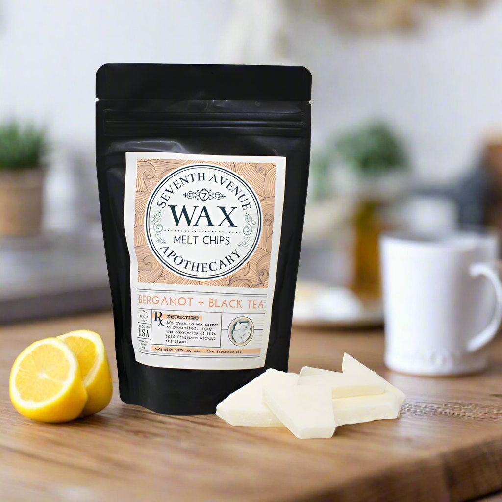 Bergamot + Black Tea Wax Melt Chips