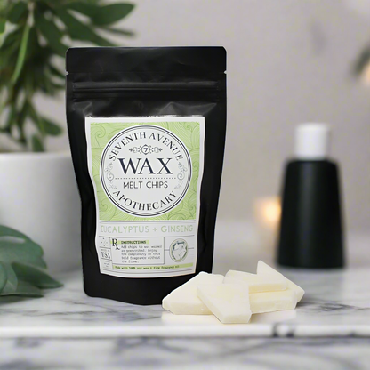 Eucalyptus + Ginseng Wax Melt Chips