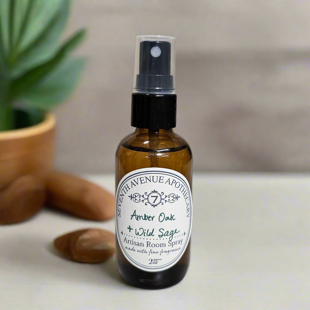 Amber Oak + Wild Sage Artisan Fragrance Room Spray