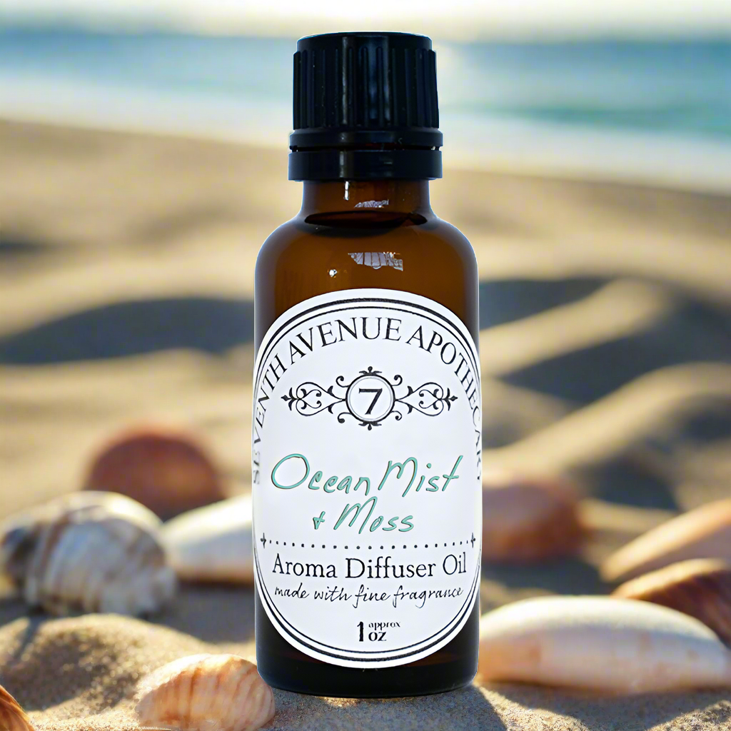 Ocean Mist + Moss - Aroma Diffuser Oil