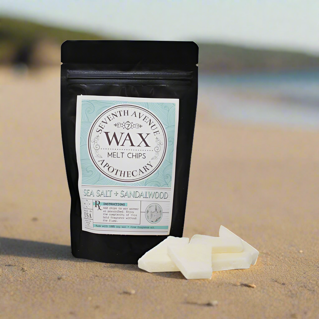 Sea Salt + Sandalwood Wax Melt Chips