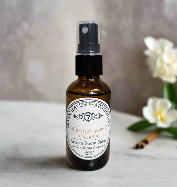 Moroccan Santal + Vanilla - Artisan Room Spray – Seventh Avenue