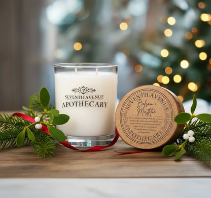 Balsam + Mistletoe - Signature Glass Candle