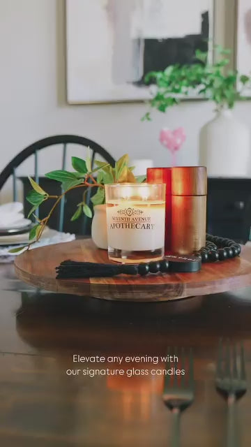 Smoky Suede - Signature Glass Candle
