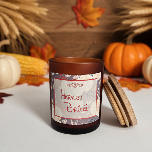 Harvest Brulee - Ember Eclipse Glass Candle