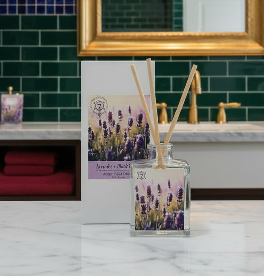 Lavender + Black Pepper - Reed Diffuser