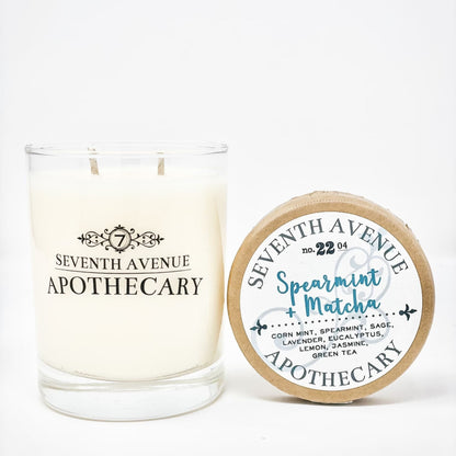 Spearmint + Matcha - Signature Glass Candle