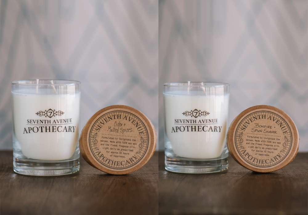 Signature Glass 2-Pack: Cider + Mulled Spices and Bonfire + Spun Sugar