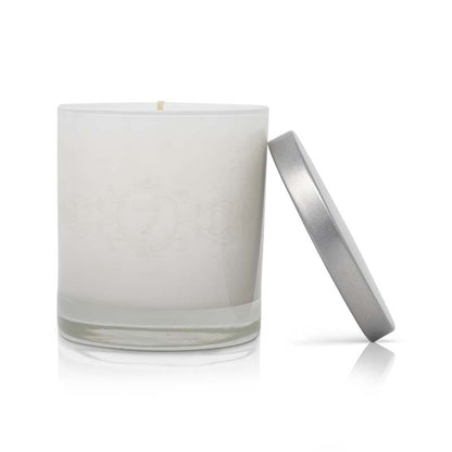 London Calling - White Shortie Candle Glass