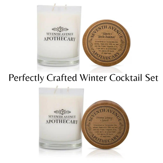 Perfectly Crafted Cocktail Set Two Pack Soy Wax Candles
