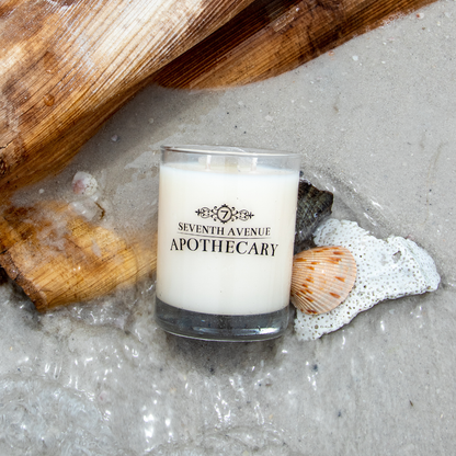 Ocean Mist + Moss Soy Wax Candle - Signature Glass