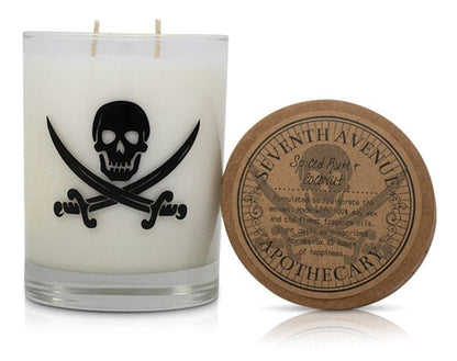 Spiced Rum + Coconut Soy Wax Candle - Signature Glass
