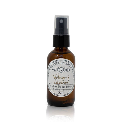 Vetiver + Leather Artisan Fragrance Room Spray